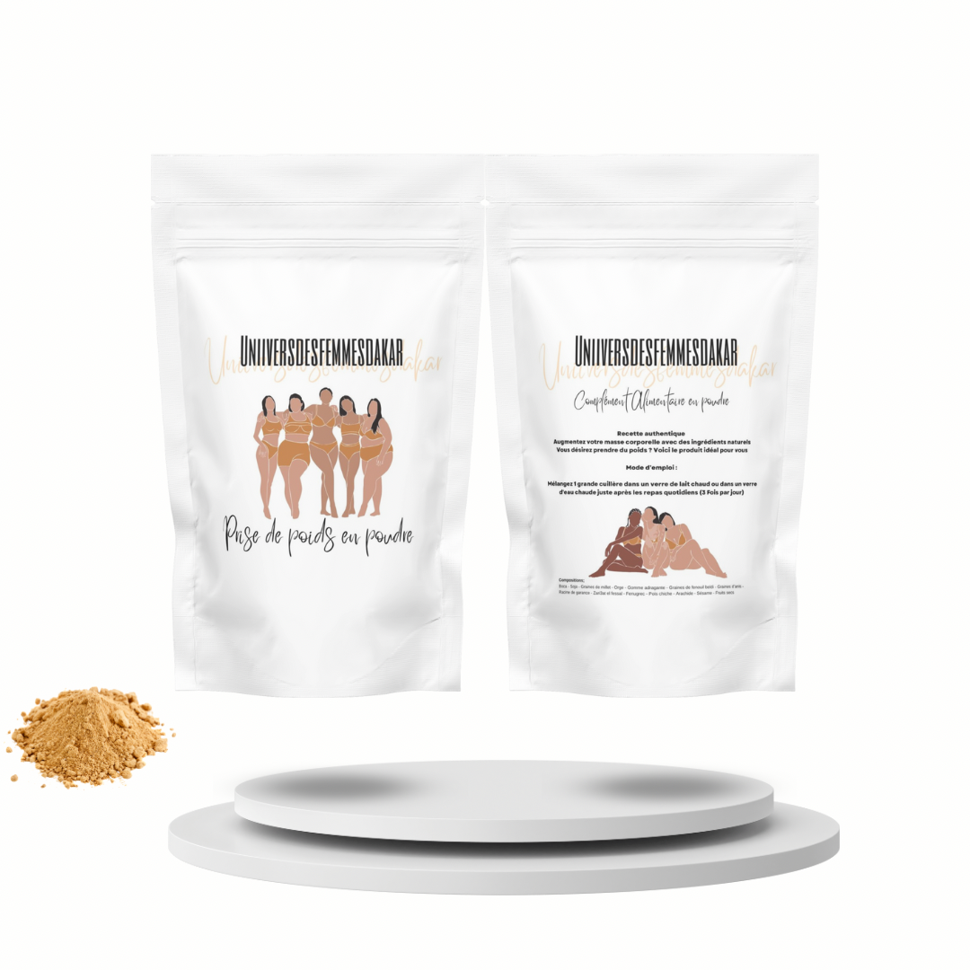 🌿 PRISE DE POIDS EN POUDRE – Masse & Courbes Naturelles